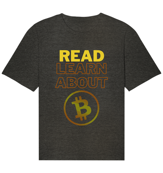 READ - LEARN ABOUT - BTC-Symbol - Organic Relaxed Shirt