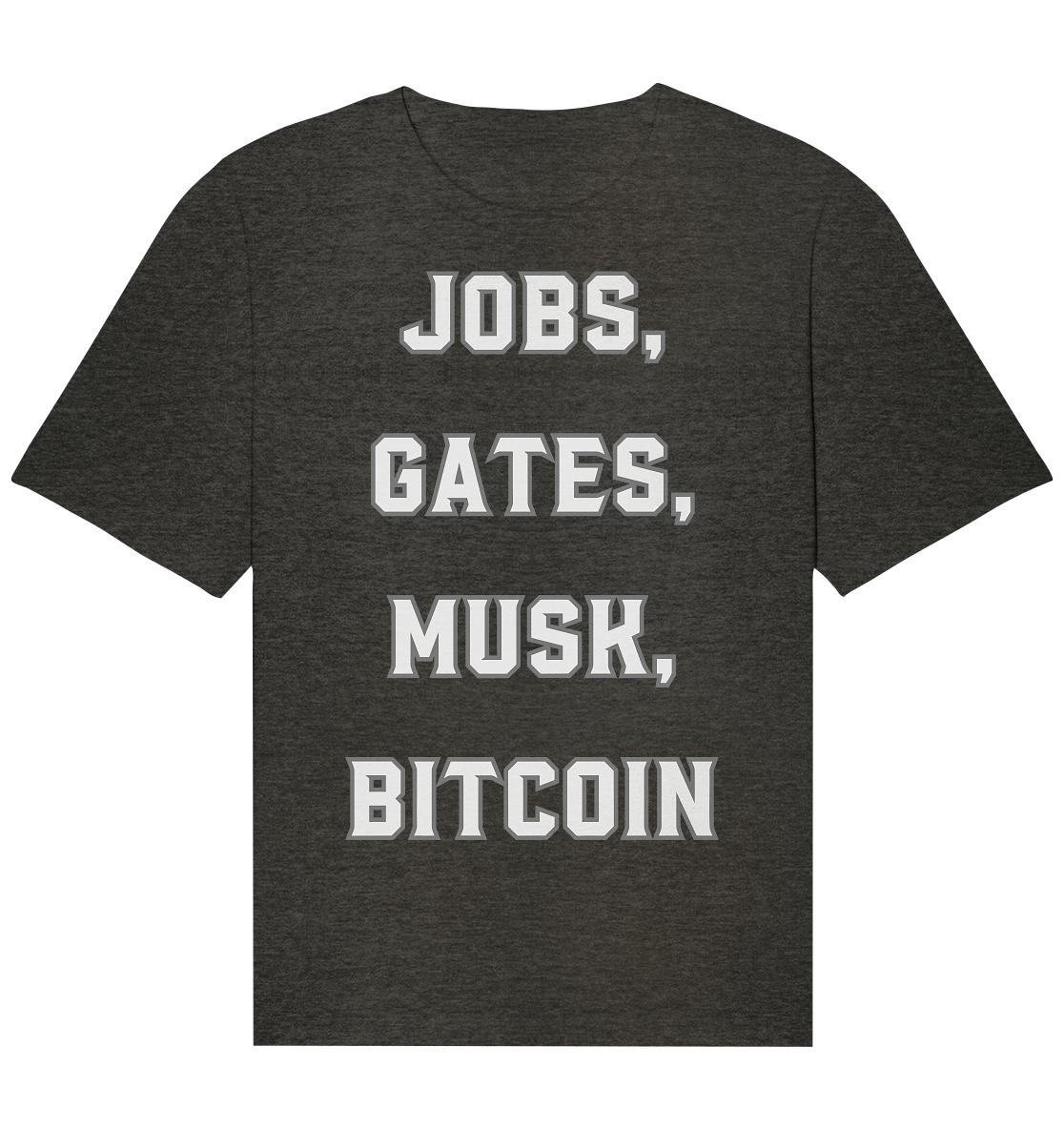 Steve Jobs, Bill Gates, Elon Musk, BITCOIN - Organic Relaxed Shirt