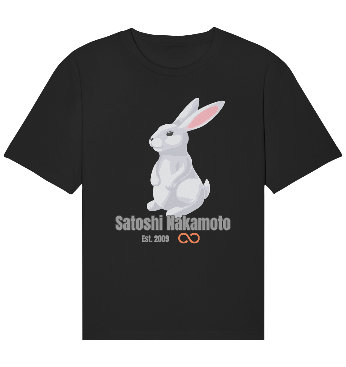 SATOSHI NAKAMOTO Est. 2009 (unendlich) - Organic Relaxed Shirt