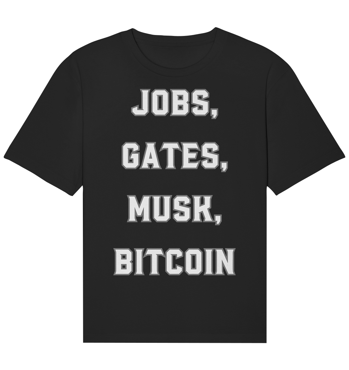 Steve Jobs, Bill Gates, Elon Musk, BITCOIN - Organic Relaxed Shirt