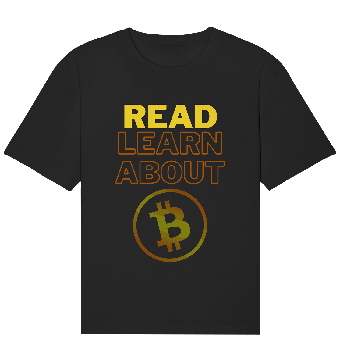 READ - LEARN ABOUT - BTC-Symbol - Organic Relaxed Shirt