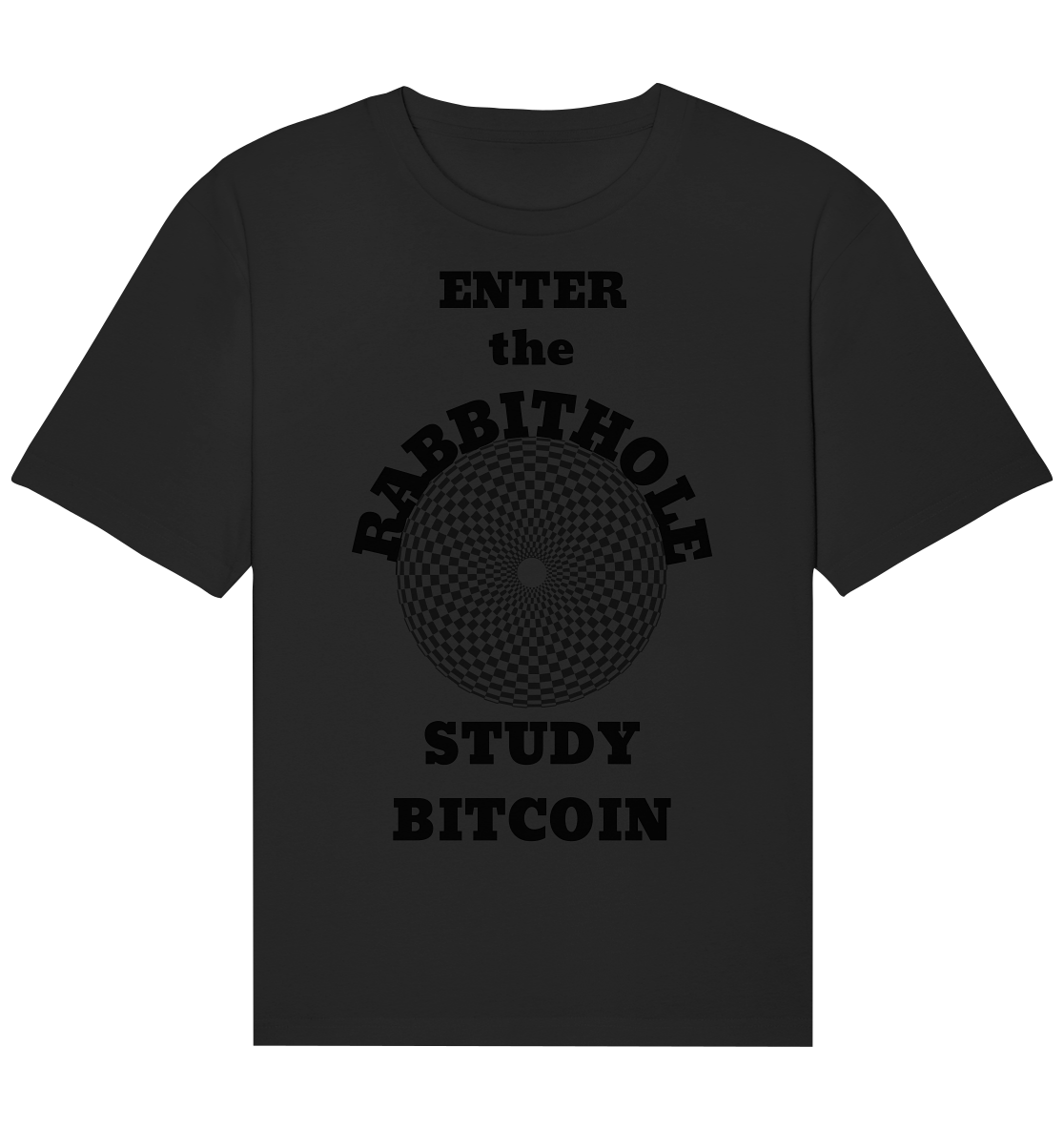 ENTER the RABBITHOLE - STUDY BITCOIN - Organic Relaxed Shirt