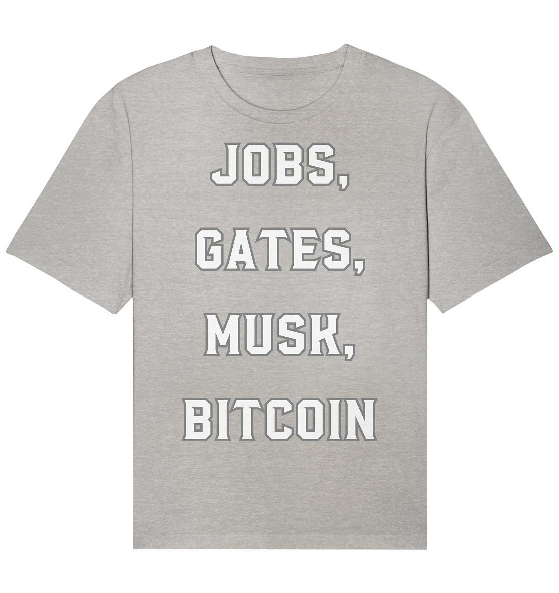 Steve Jobs, Bill Gates, Elon Musk, BITCOIN - Organic Relaxed Shirt