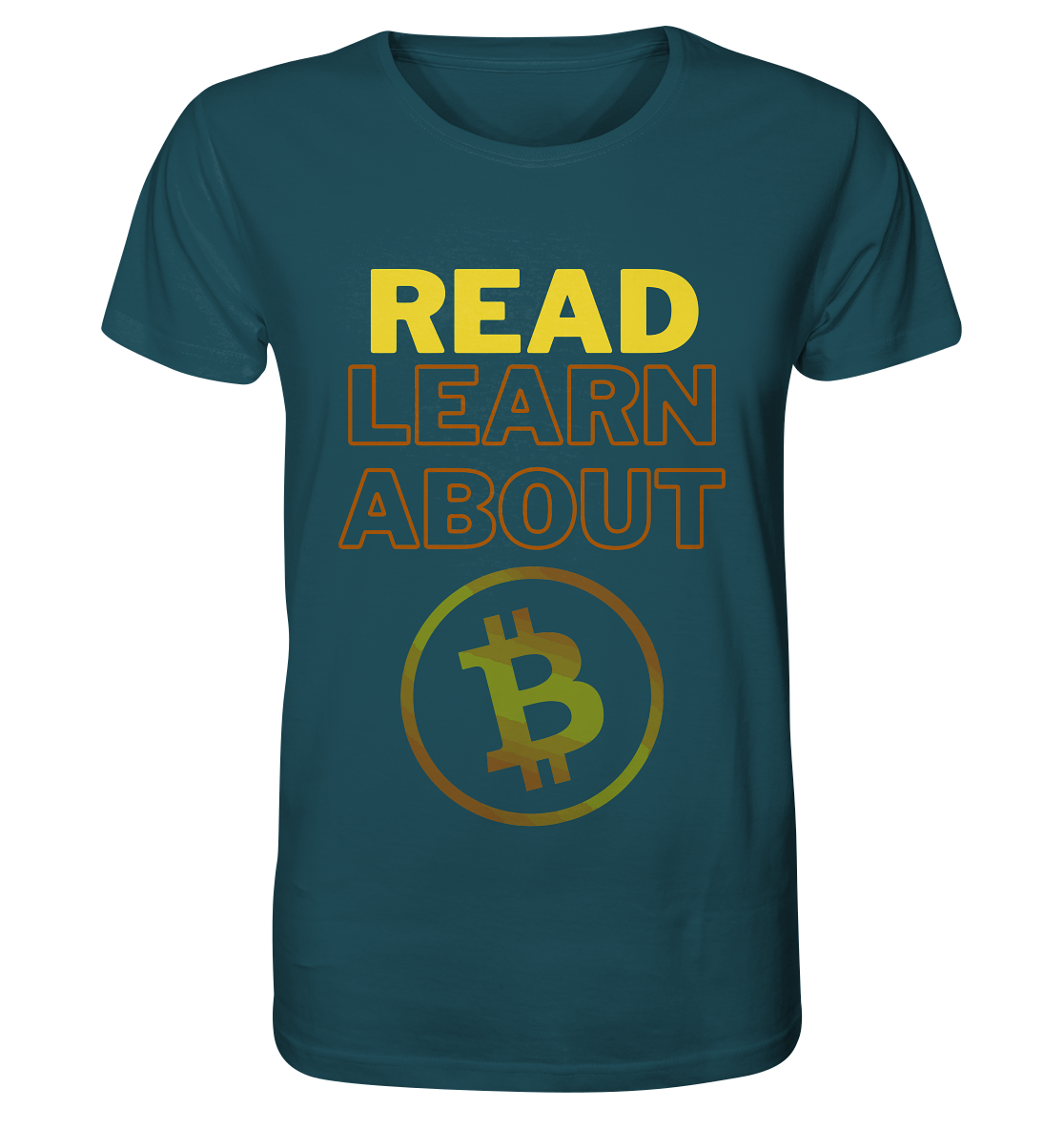 READ - LEARN ABOUT - BTC-Symbol - Organic Shirt