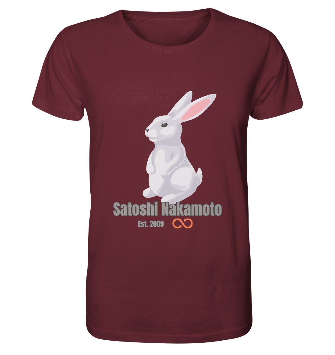 SATOSHI NAKAMOTO Est. 2009 (unendlich) - Organic Shirt