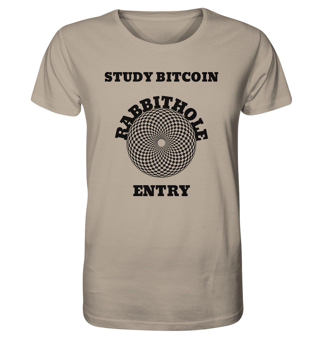 STUDY BITCOIN - RABBITHOLE ENTRY - Organic Shirt