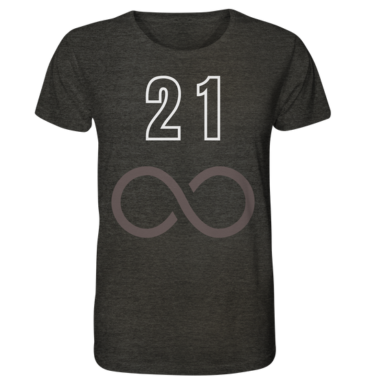 21 unendlich - Organic Shirt (meliert)