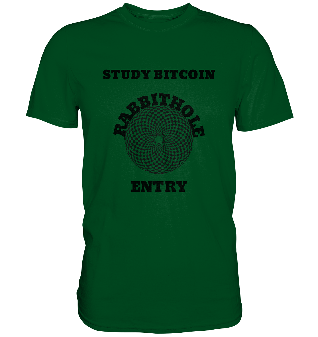 STUDY BITCOIN - RABBITHOLE ENTRY # Ladies Collection 21% Rabatt bis zum Halving 2024   - Premium Shirt