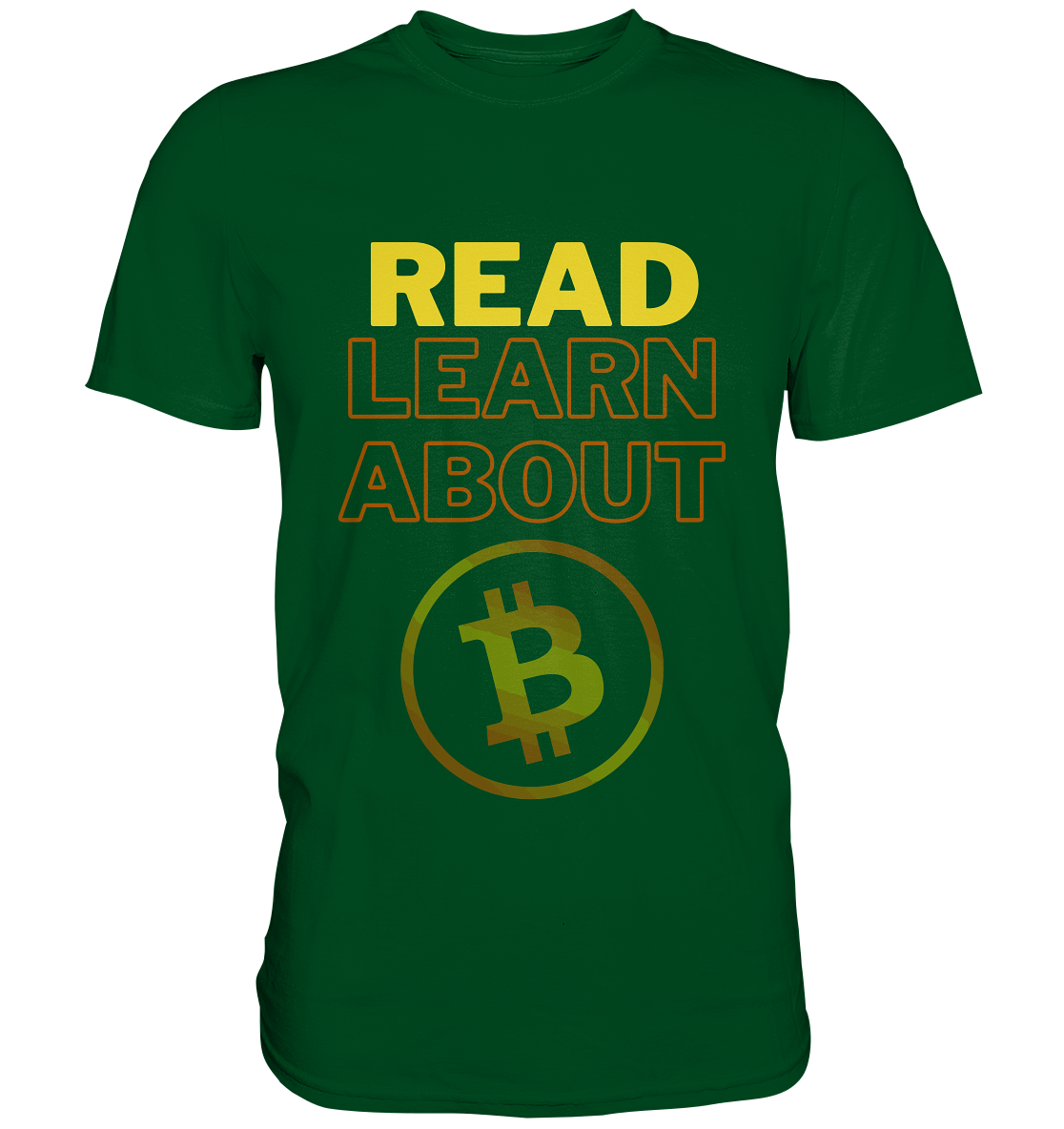 READ - LEARN ABOUT BITCOIN - Ladies Collection - Premium Shirt