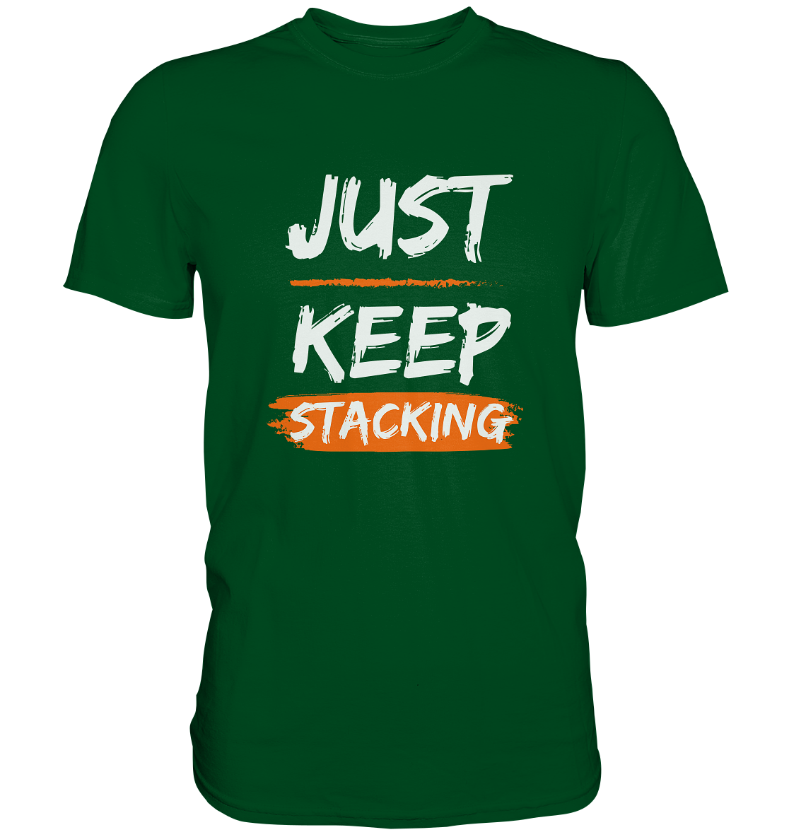 JUST KEEP STACKING - LADIES COLLECTION 21% automat. Rabatt bis zum Halving 2024   - Premium Shirt