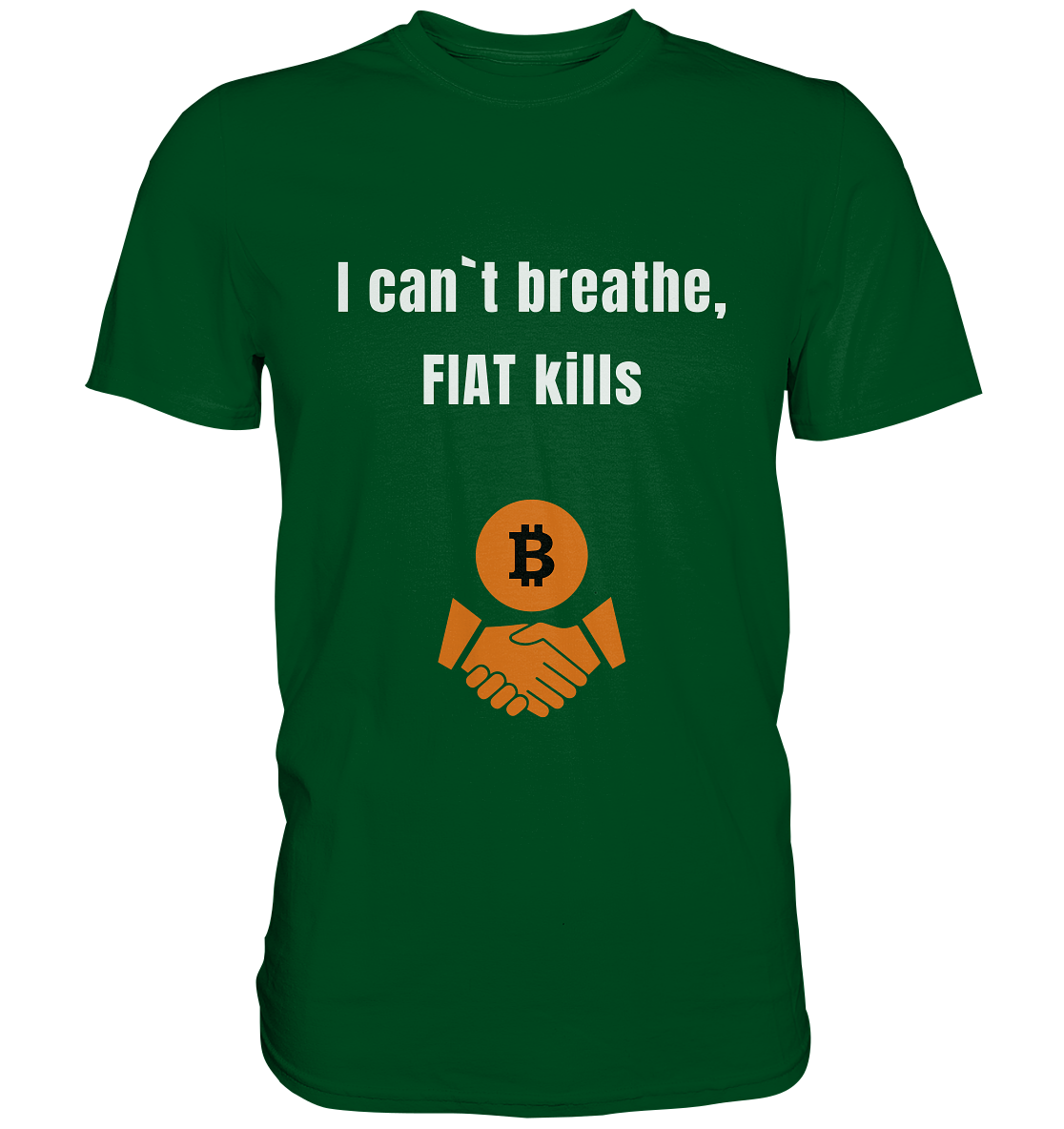 I can`t breathe, FIAT kills  - Premium Shirt