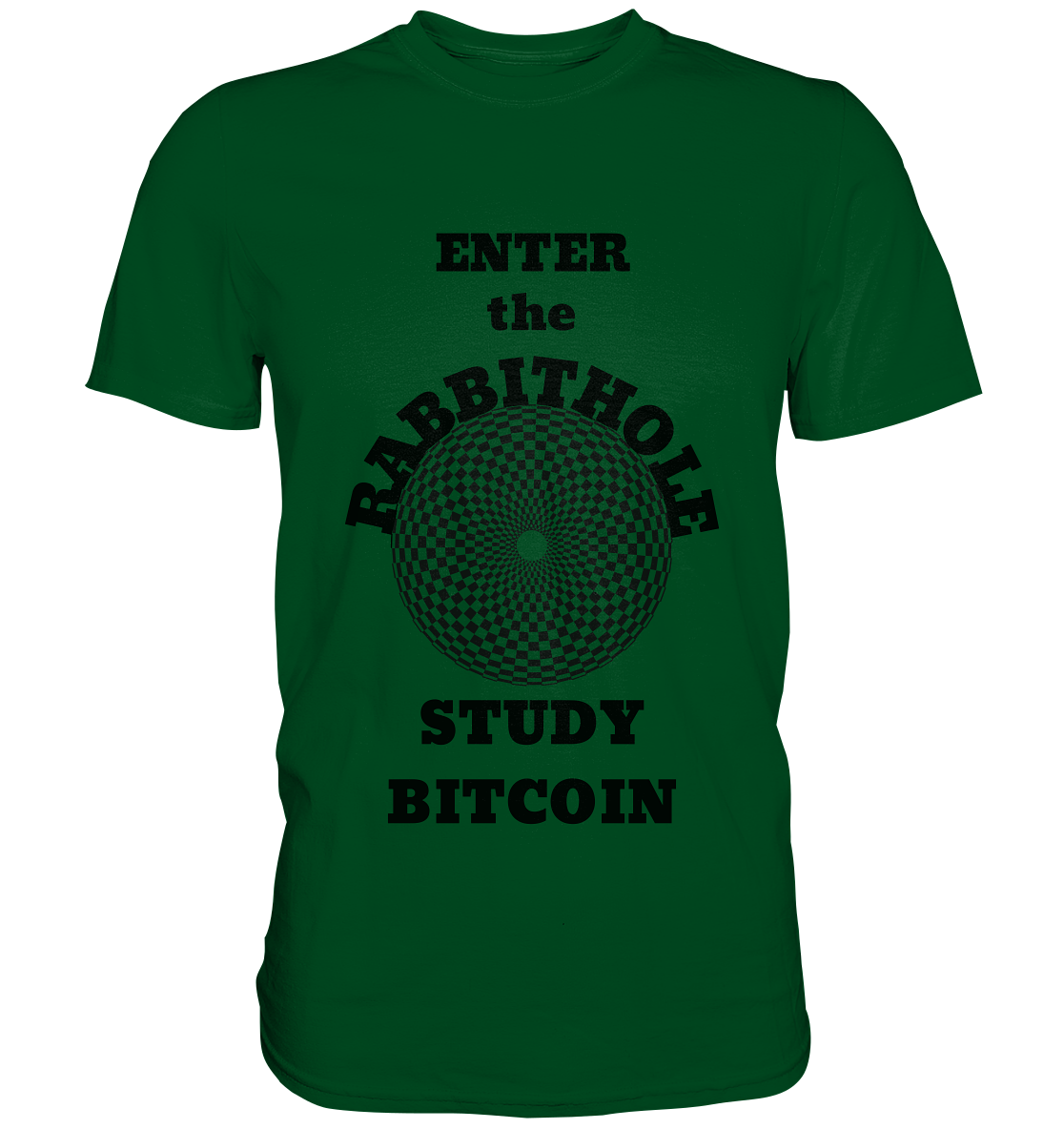 ENTER the RABBITHOLE - STUDY BITCOIN # Ladies Collection 21% Rabatt bis zum Halving 2024  - Premium Shirt