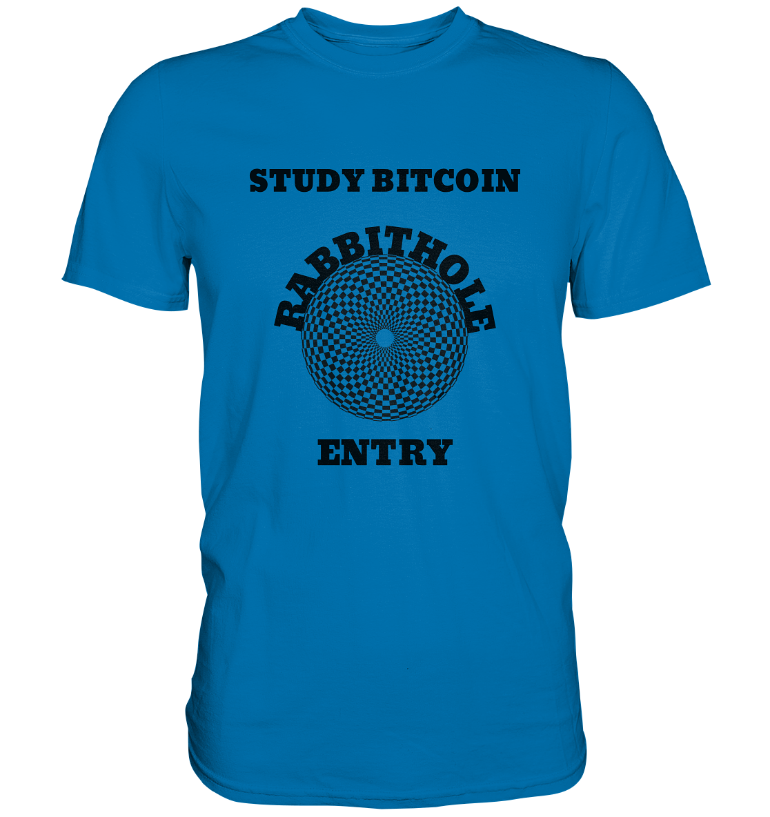 STUDY BITCOIN - RABBITHOLE ENTRY # Ladies Collection 21% Rabatt bis zum Halving 2024   - Premium Shirt