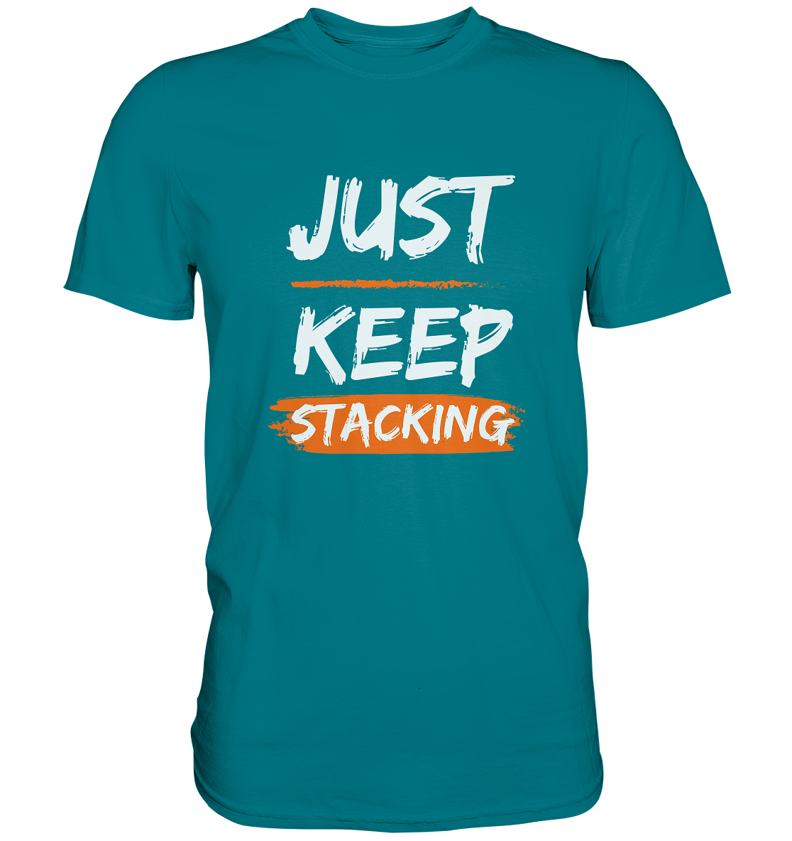 JUST KEEP STACKING - LADIES COLLECTION 21% automat. Rabatt bis zum Halving 2024   - Premium Shirt