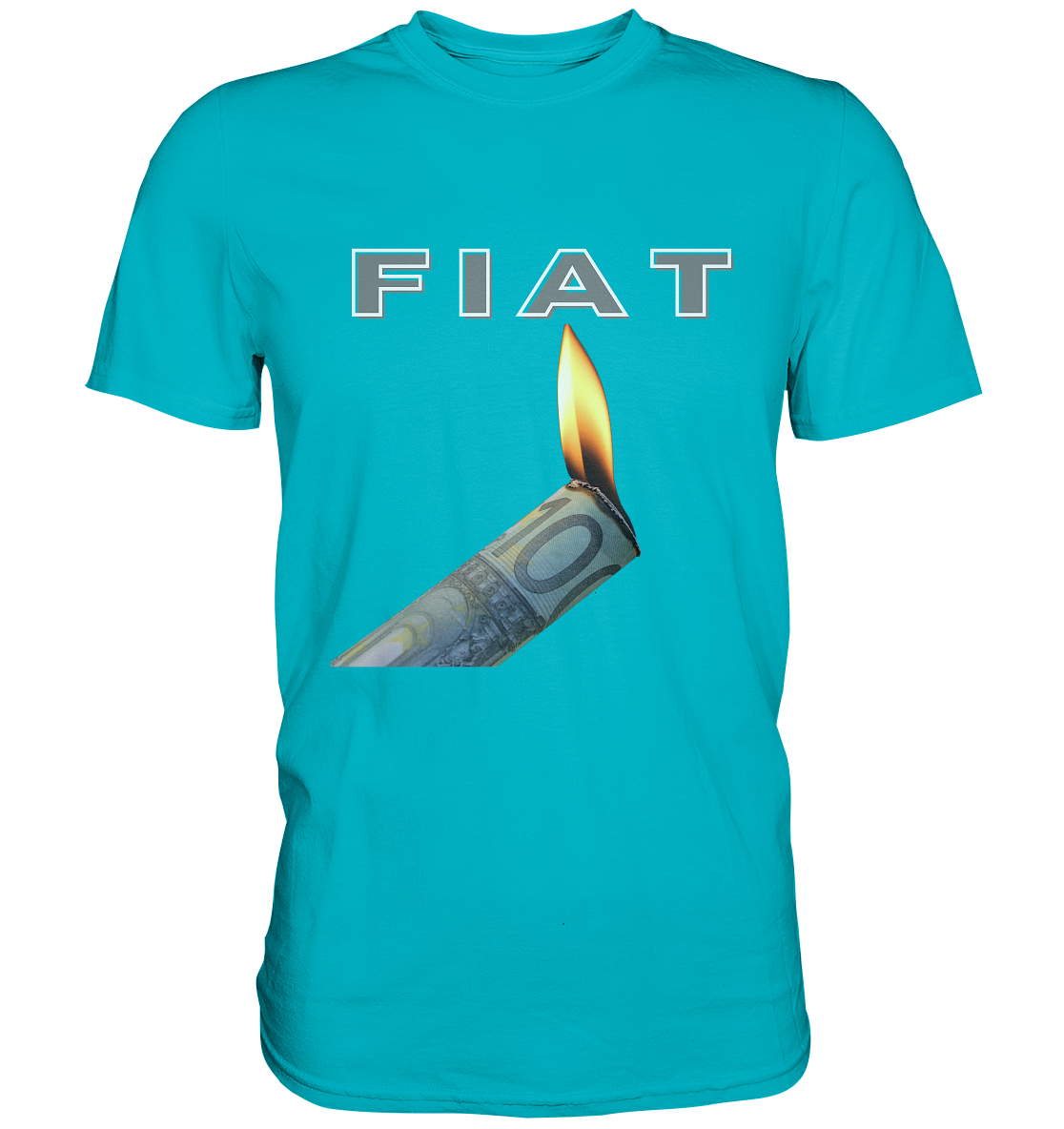 Fiat verbrennt Deine Zukunft - Premium Shirt