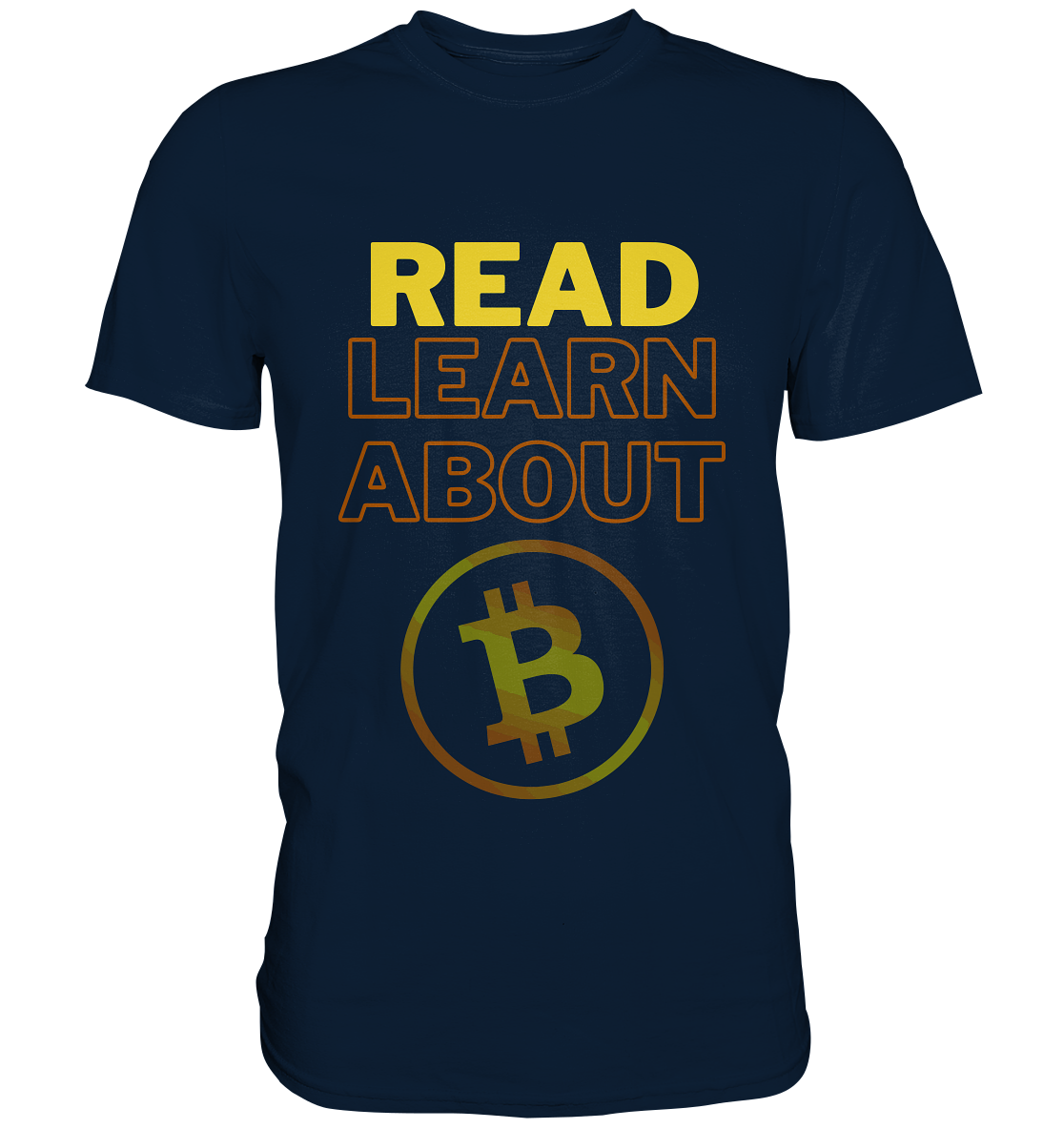 READ - LEARN ABOUT BITCOIN - Ladies Collection - Premium Shirt