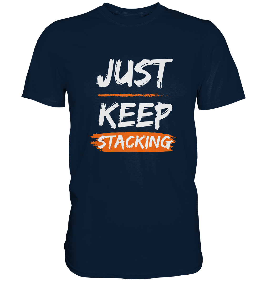 JUST KEEP STACKING - LADIES COLLECTION 21% automat. Rabatt bis zum Halving 2024   - Premium Shirt