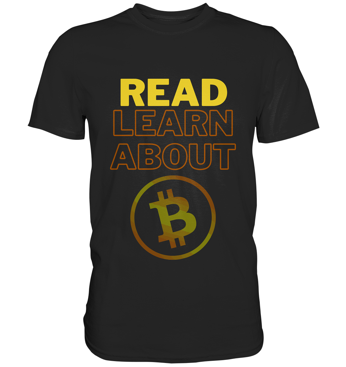 READ - LEARN ABOUT BITCOIN - Ladies Collection - Premium Shirt