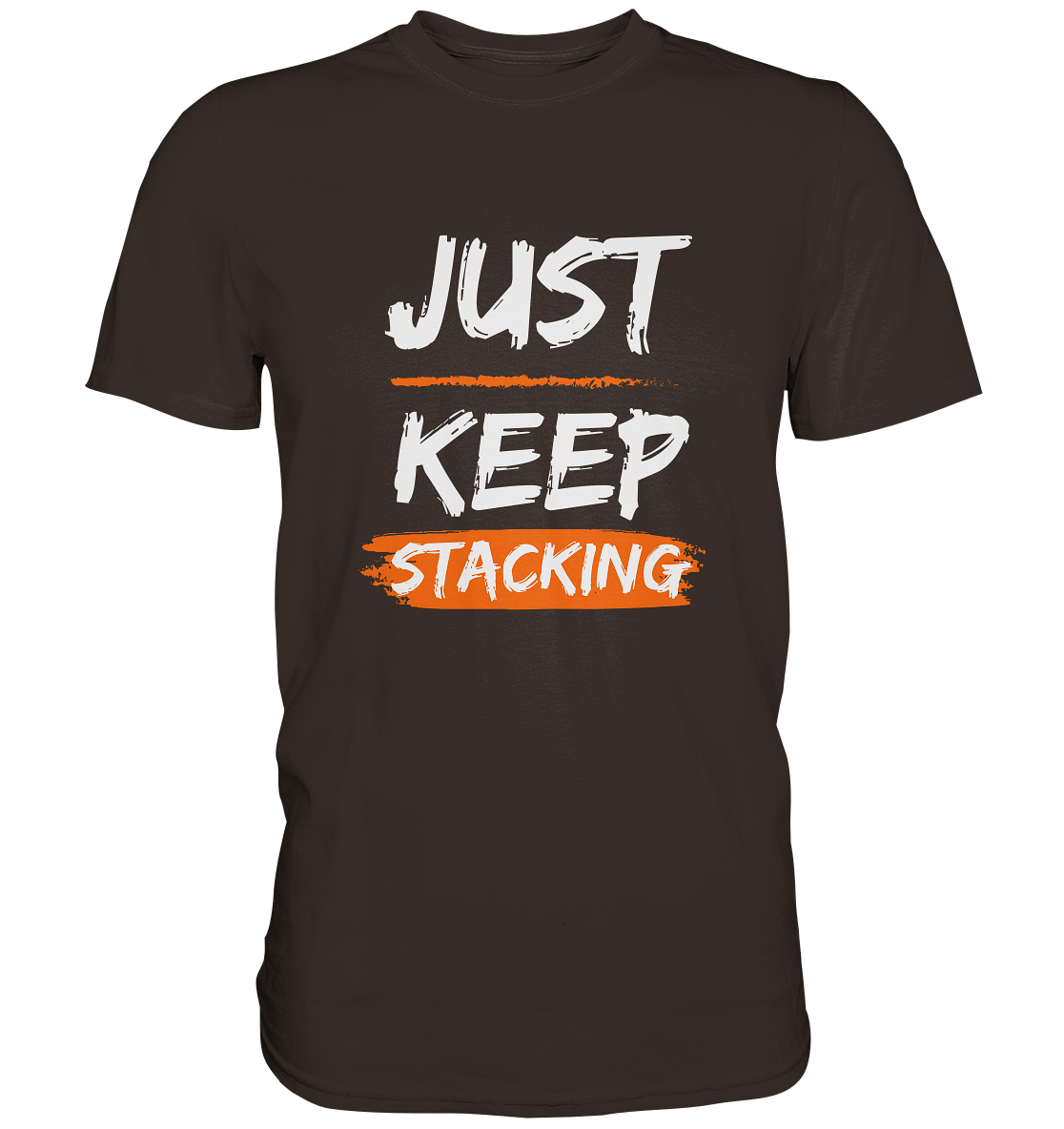 JUST KEEP STACKING - LADIES COLLECTION 21% automat. Rabatt bis zum Halving 2024   - Premium Shirt