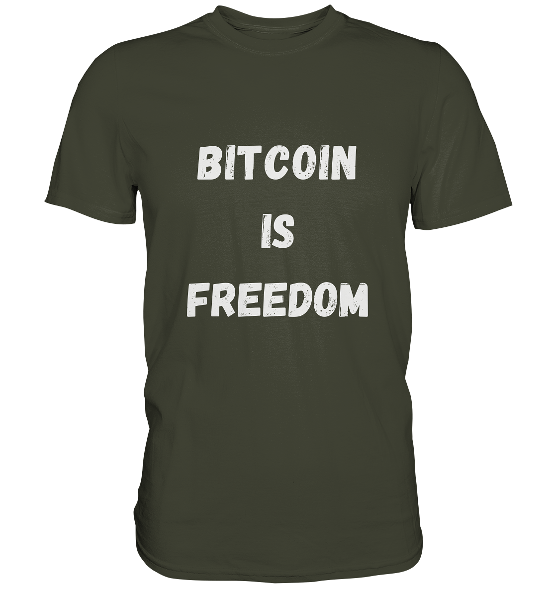 BITCOIN IS FREEDOM - LADIES COLLECTION 21% automat. Rabatt bis zum Halving 2024  - Premium Shirt