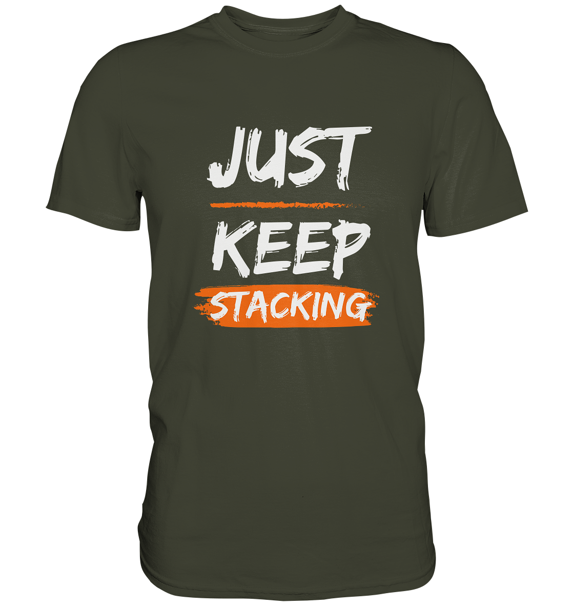 JUST KEEP STACKING - LADIES COLLECTION 21% automat. Rabatt bis zum Halving 2024   - Premium Shirt