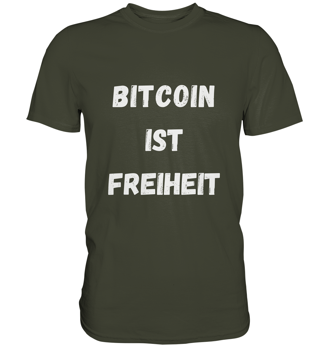 BITCOIN IST FREIHEIT - Premium Shirt