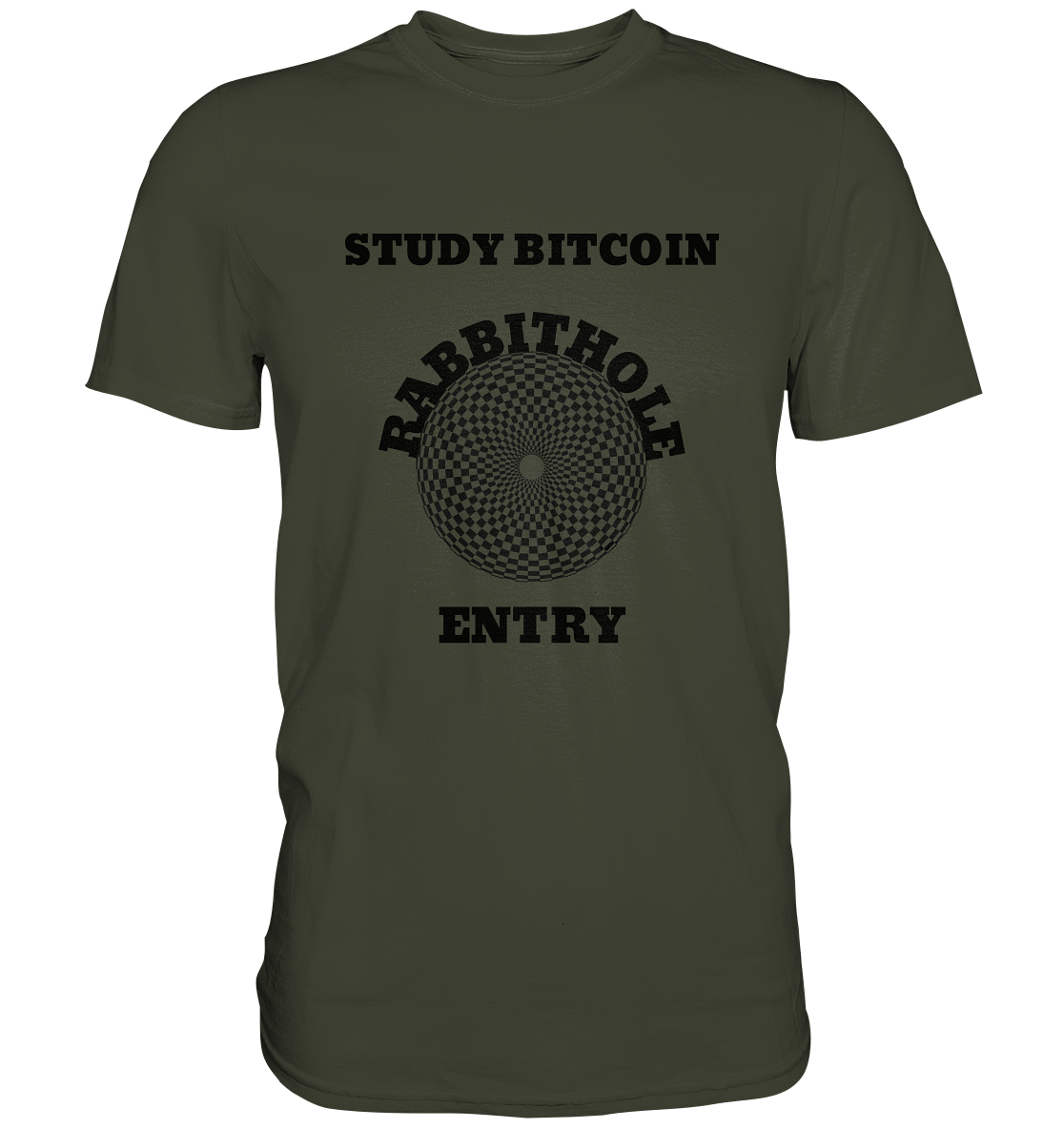 STUDY BITCOIN - RABBITHOLE ENTRY # Ladies Collection 21% Rabatt bis zum Halving 2024   - Premium Shirt