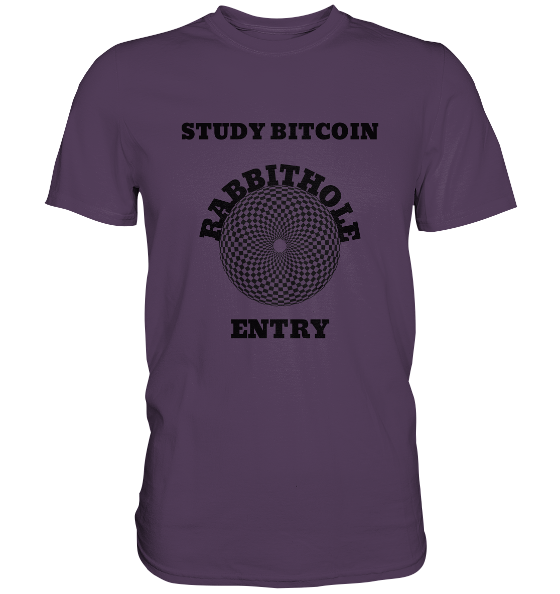 STUDY BITCOIN - RABBITHOLE ENTRY # Ladies Collection 21% Rabatt bis zum Halving 2024   - Premium Shirt