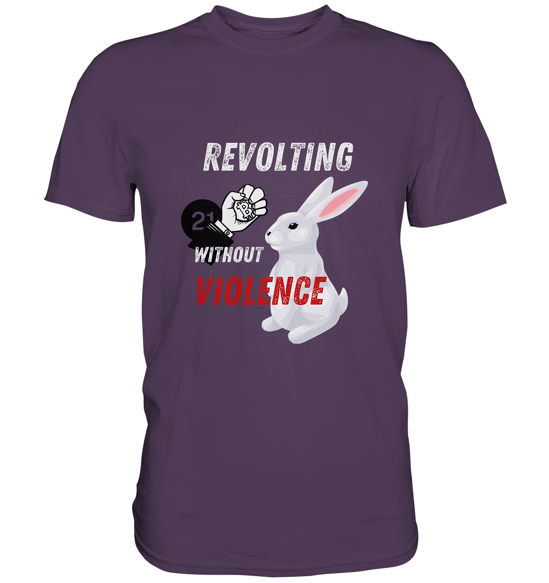 REVOLTING WITHOUT VIOLENCE  - Premium Shirt