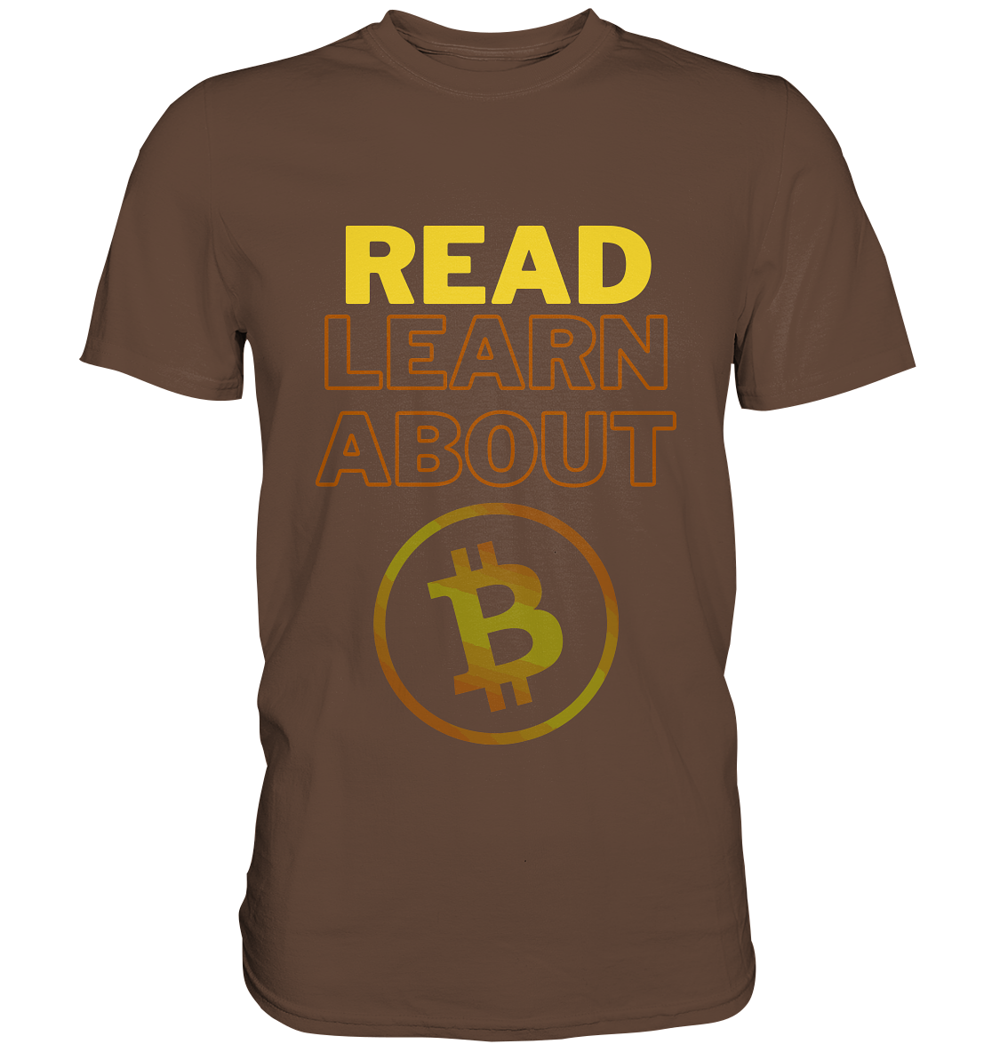 READ - LEARN ABOUT BITCOIN - Ladies Collection - Premium Shirt