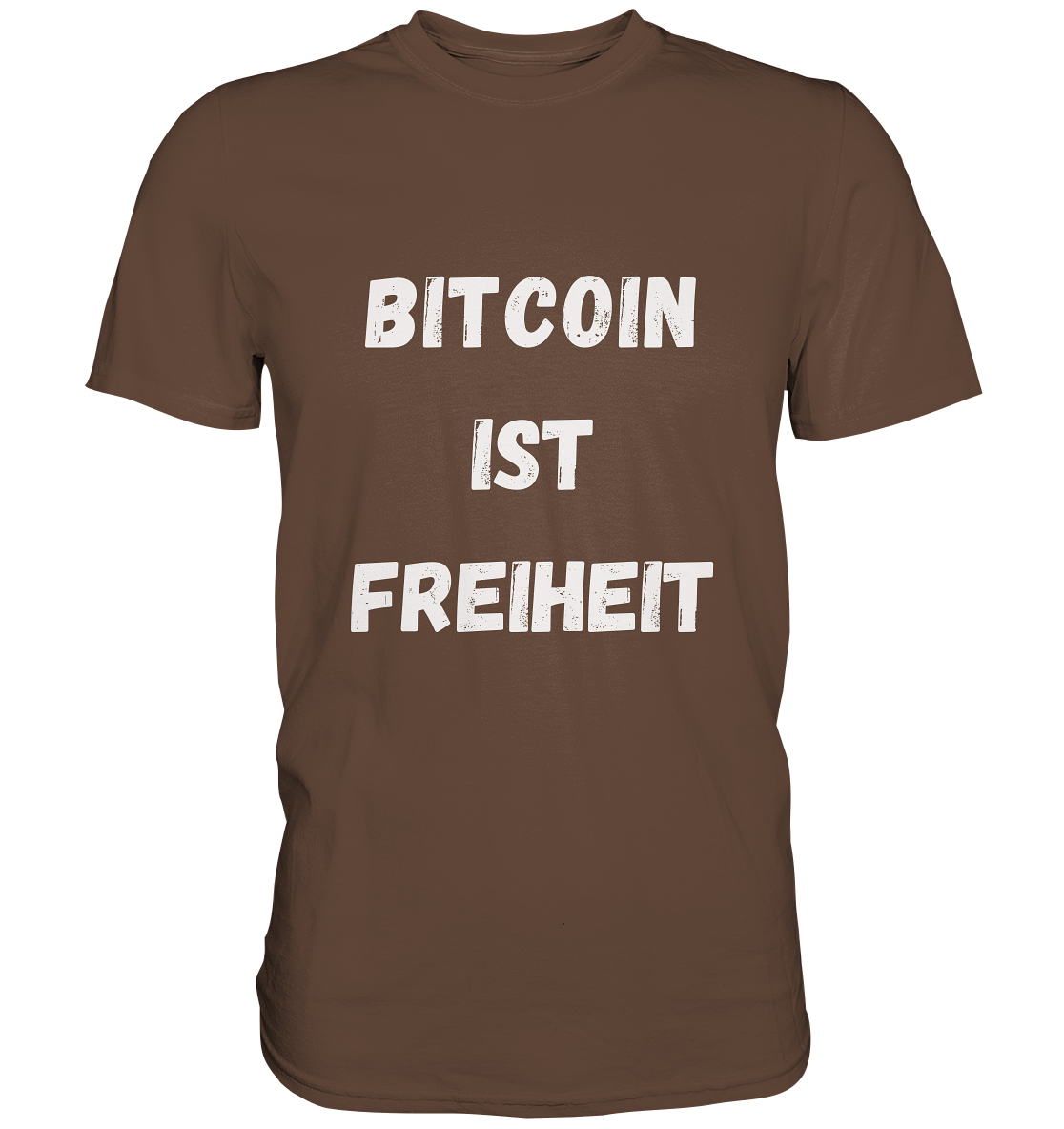 BITCOIN IST FREIHEIT - Premium Shirt