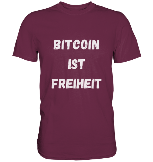 BITCOIN IST FREIHEIT - LADIES COLLECTION 21% automat. Rabatt bis zum Halving 2024  - Premium Shirt