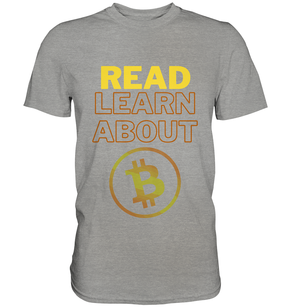 READ - LEARN ABOUT BITCOIN - Ladies Collection - Premium Shirt