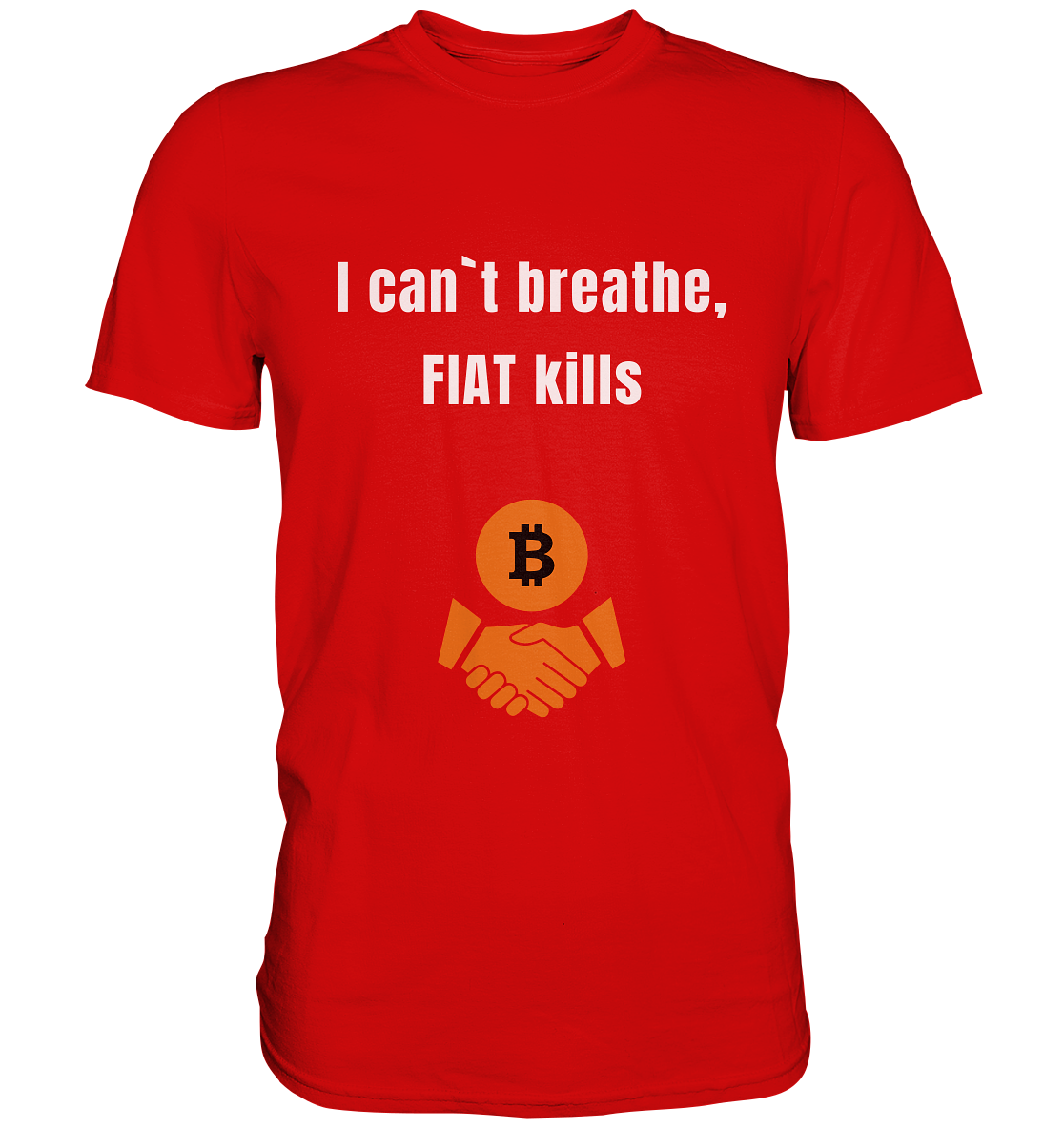 I can`t breathe, FIAT kills  - Premium Shirt