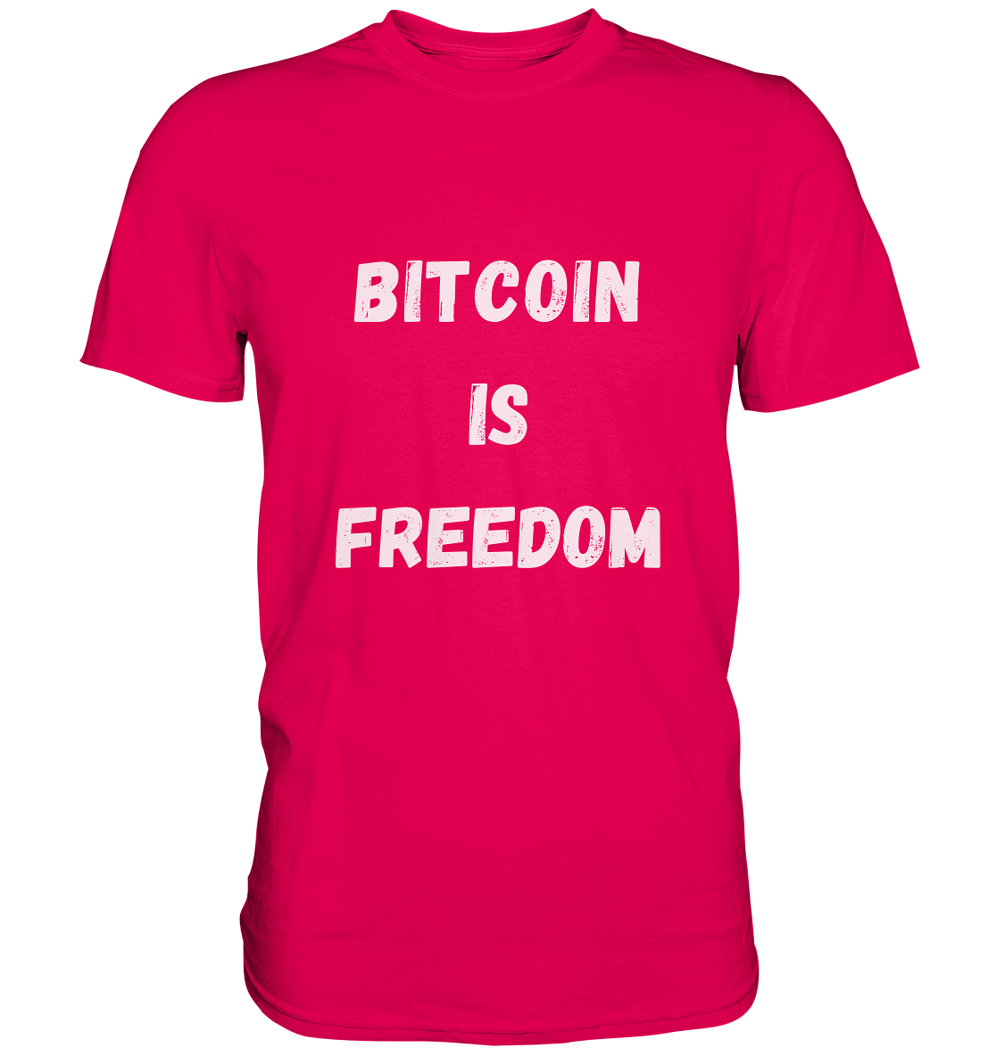 BITCOIN IS FREEDOM - LADIES COLLECTION 21% automat. Rabatt bis zum Halving 2024  - Premium Shirt