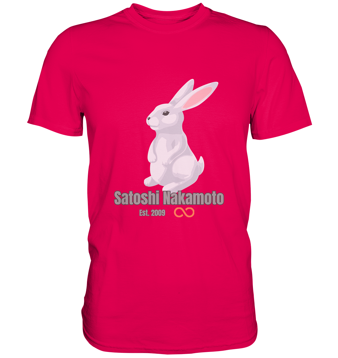 SATOSHI NAKAMOTO Est. 2009 (unendlich) - LADIES COLLECTION 21% automat. Rabatt bis zum Halving 2024  - Premium Shirt