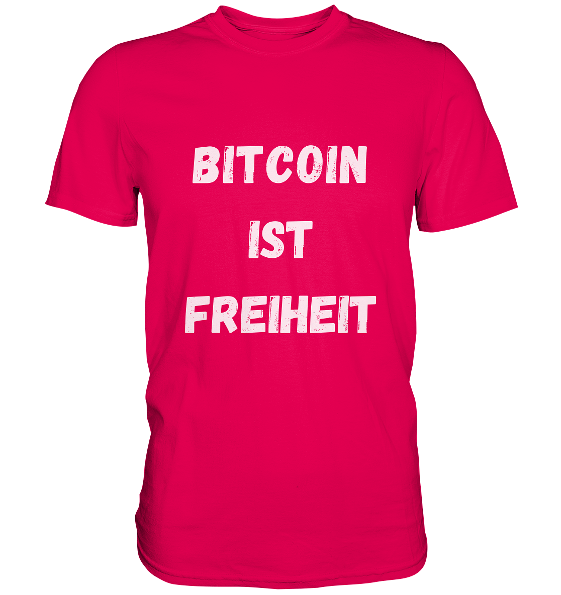 BITCOIN IST FREIHEIT - Premium Shirt