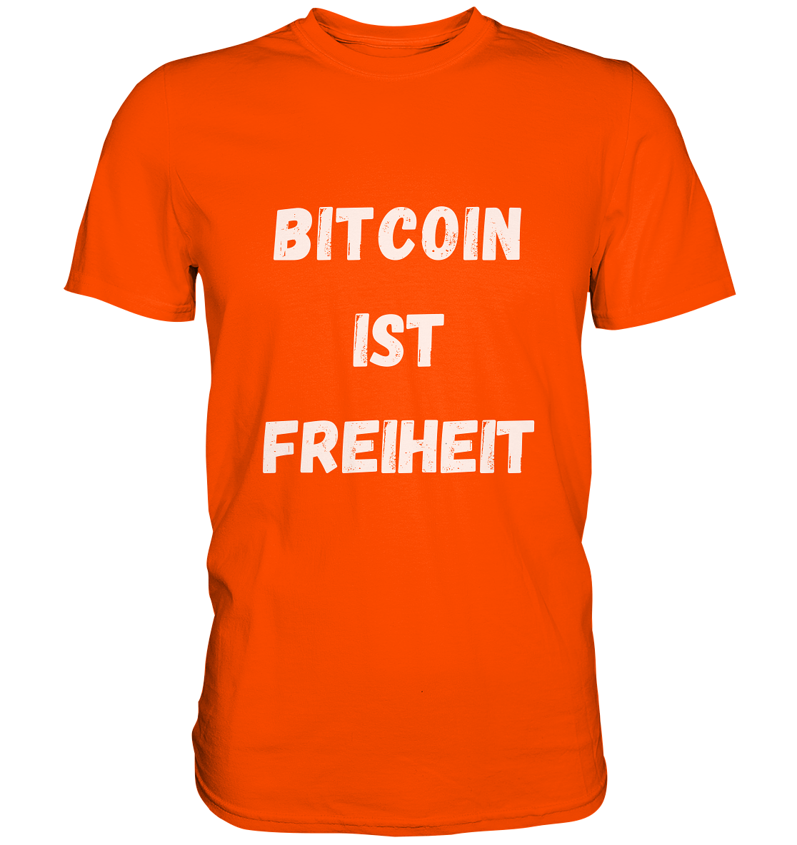 BITCOIN IST FREIHEIT - Premium Shirt