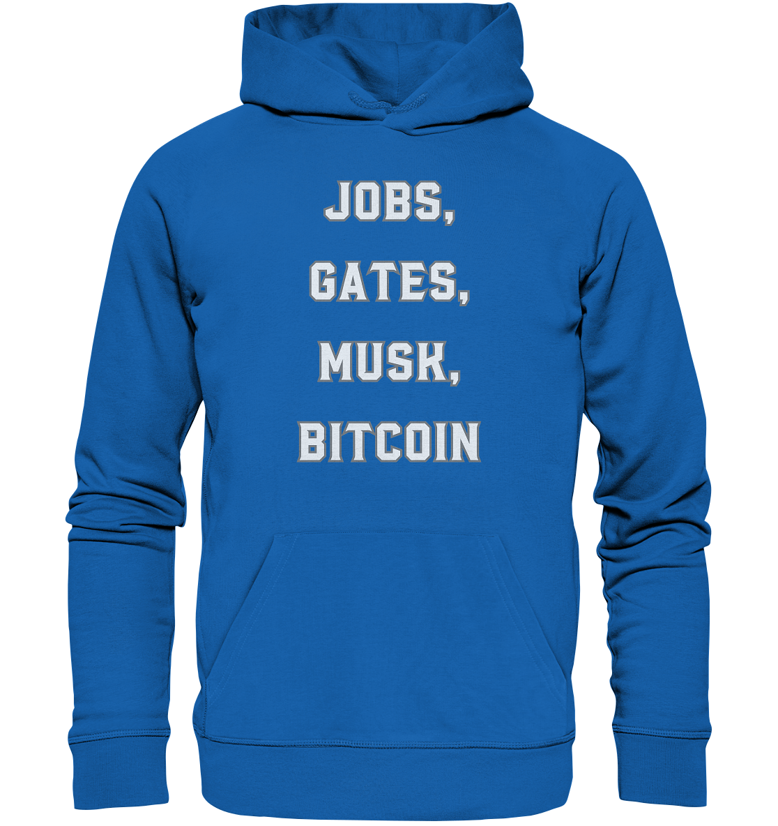 Steve Jobs, Bill Gates, Elon Musk, BITCOIN - Premium Unisex Hoodie