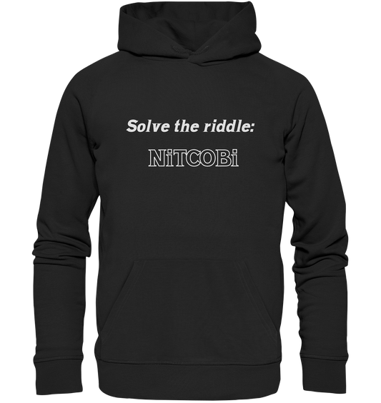 SOLVE THE RIDDLE - NiTCOBi - Premium Unisex Hoodie