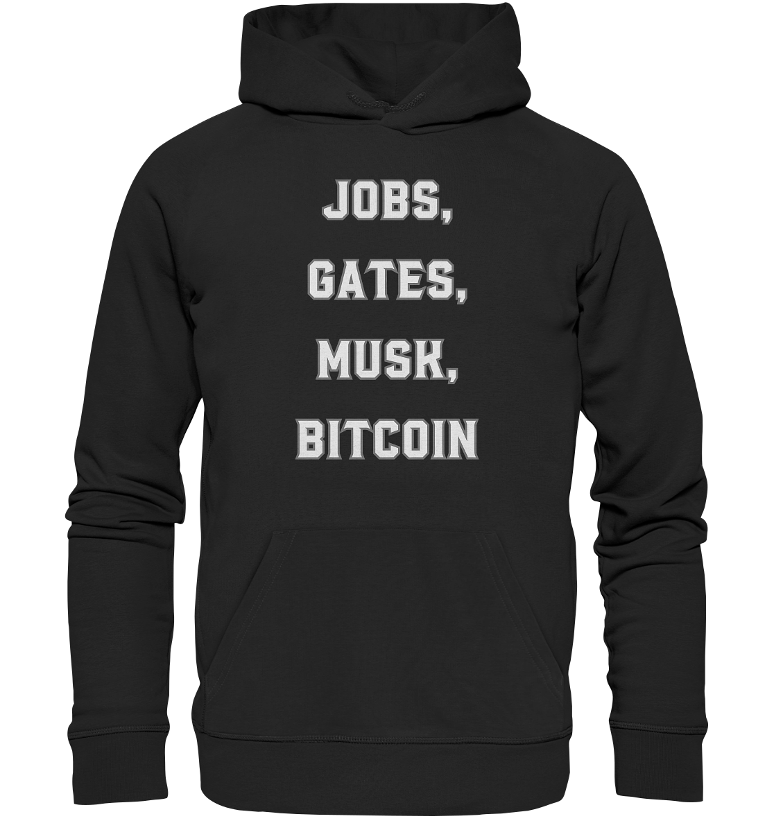 Steve Jobs, Bill Gates, Elon Musk, BITCOIN - Premium Unisex Hoodie