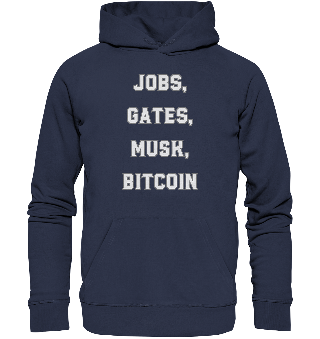 Steve Jobs, Bill Gates, Elon Musk, BITCOIN - Premium Unisex Hoodie