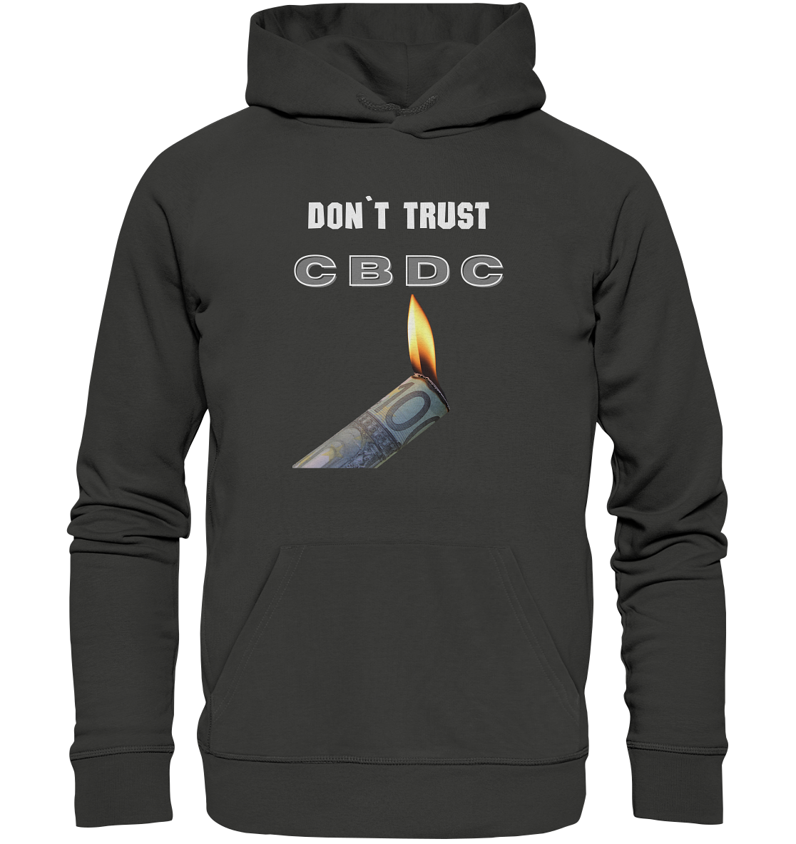 DON`T TRUST CBDC - Premium Unisex Hoodie