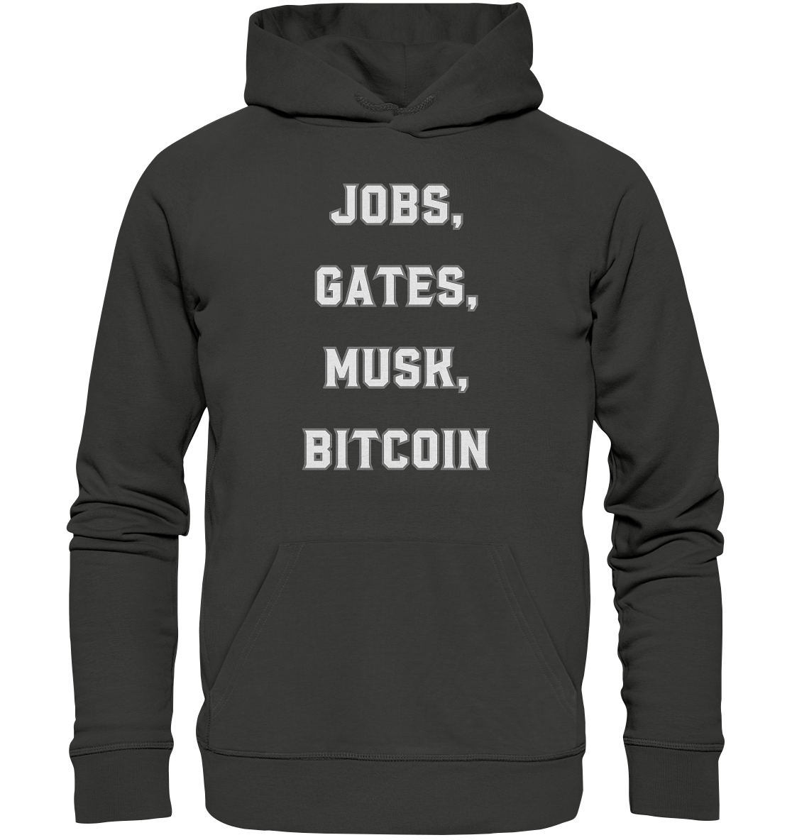 Steve Jobs, Bill Gates, Elon Musk, BITCOIN - Premium Unisex Hoodie