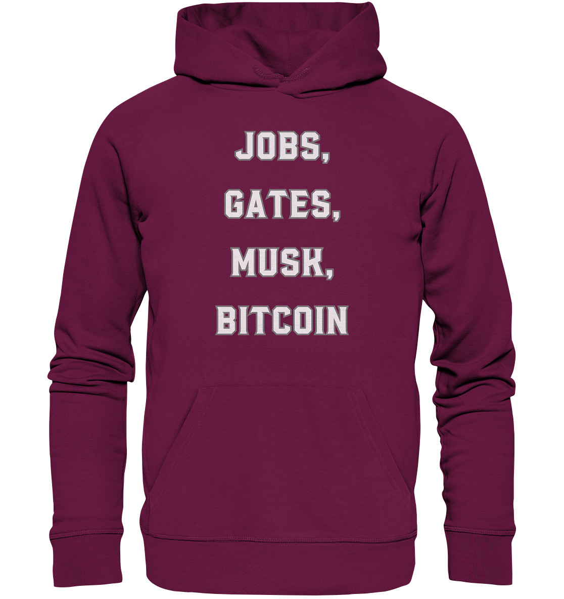 Steve Jobs, Bill Gates, Elon Musk, BITCOIN - Premium Unisex Hoodie