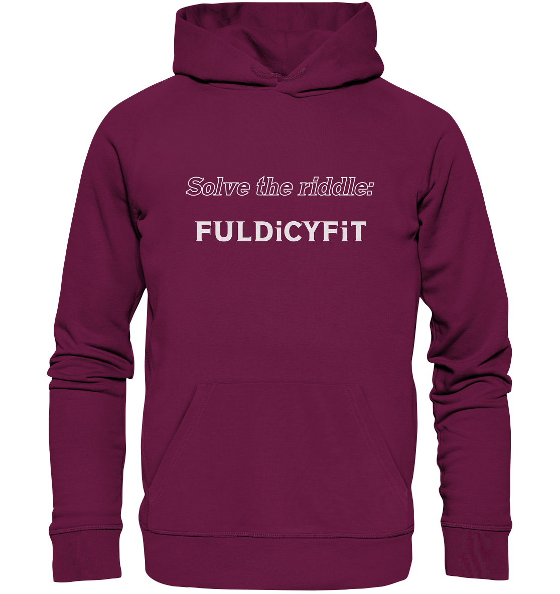 SOLVE THE RIDDLE - FULDiCYFiT - Premium Unisex Hoodie