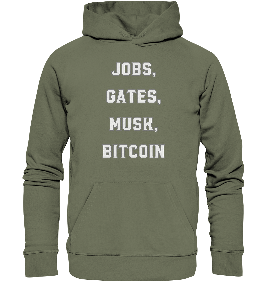 Steve Jobs, Bill Gates, Elon Musk, BITCOIN - Premium Unisex Hoodie