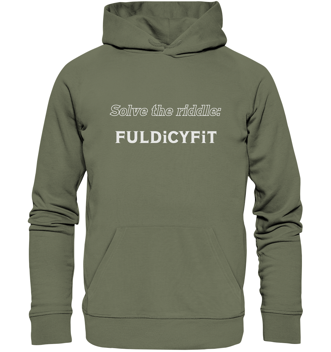 SOLVE THE RIDDLE - FULDiCYFiT - Premium Unisex Hoodie