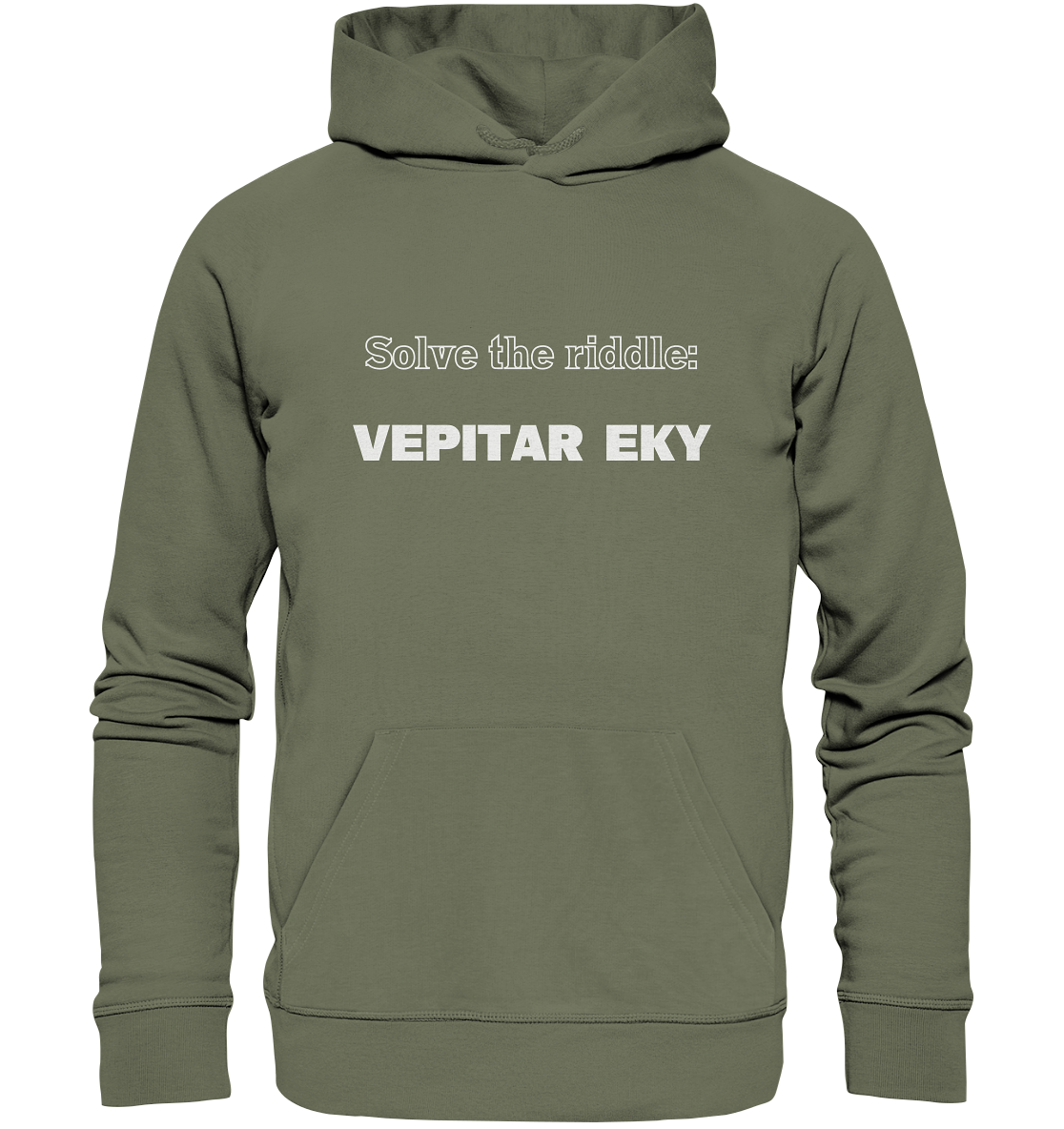 SOLVE THE RIDDLE - VEPITAR EKY - Premium Unisex Hoodie