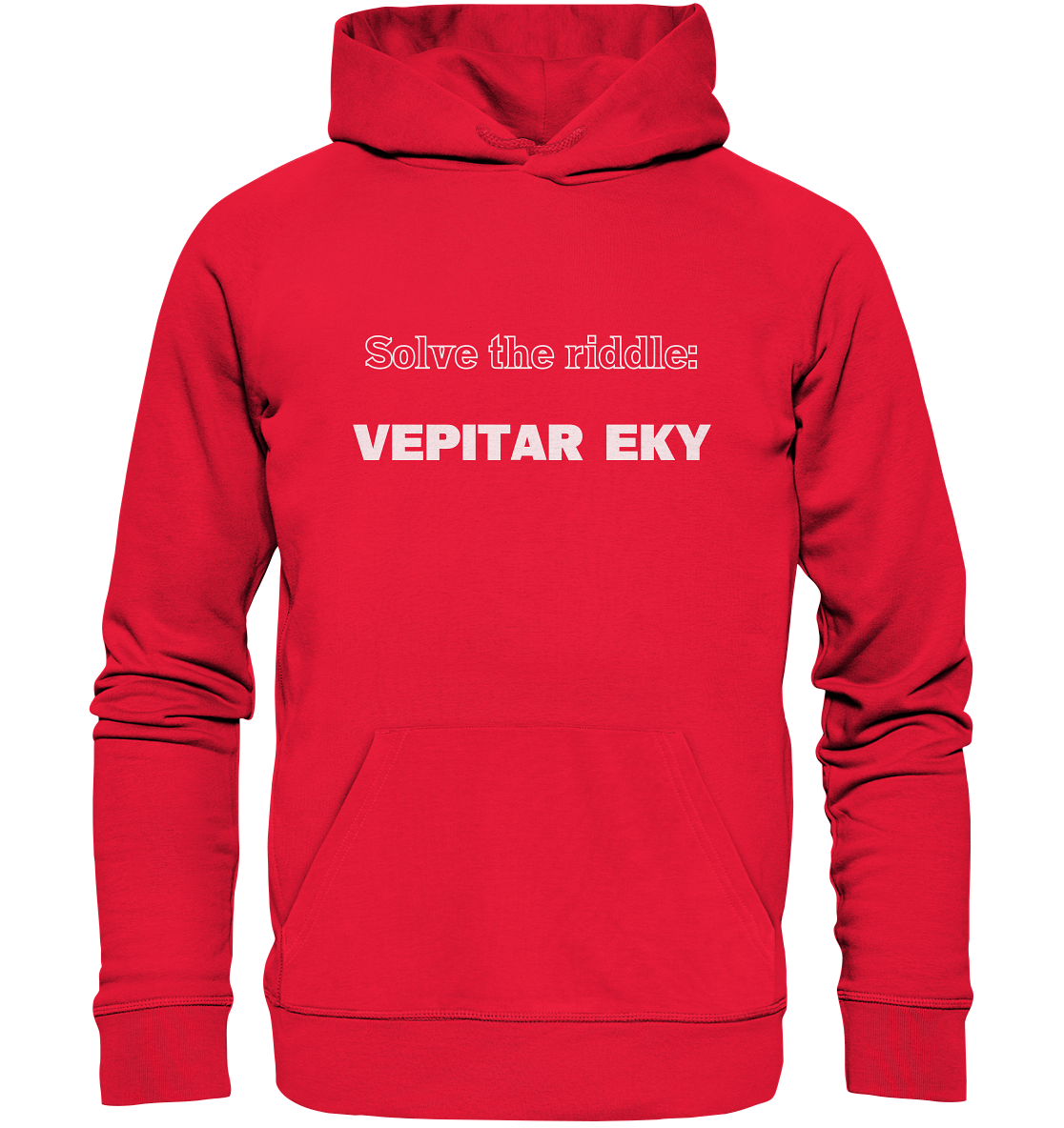 SOLVE THE RIDDLE - VEPITAR EKY - Premium Unisex Hoodie